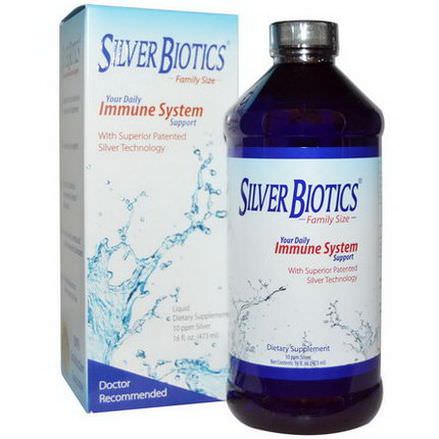 American Biotech Labs, Silver Biotics, Ultimate Immune System Support 472ml
