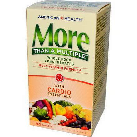 American Health, More Than A Multiple, With Cardio Essentials, 90 Tablets
