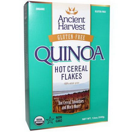 Ancient Harvest, Quinoa, Hot Cereal Flakes 340g