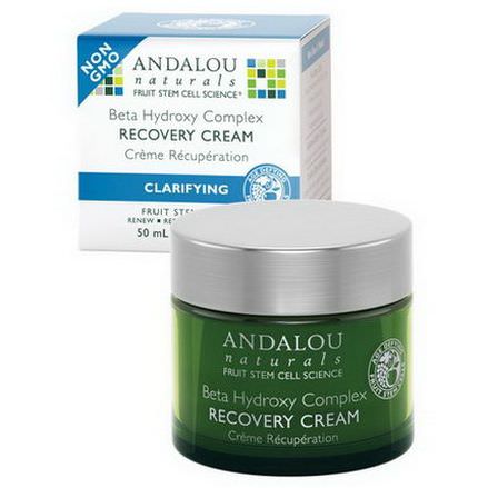 Andalou Naturals, Beta Hydroxy Complex Recovery Cream, Clarifying 50ml