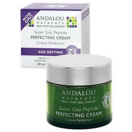 Andalou Naturals, Perfecting Cream, Super Goji Peptide, Age Defying 50ml