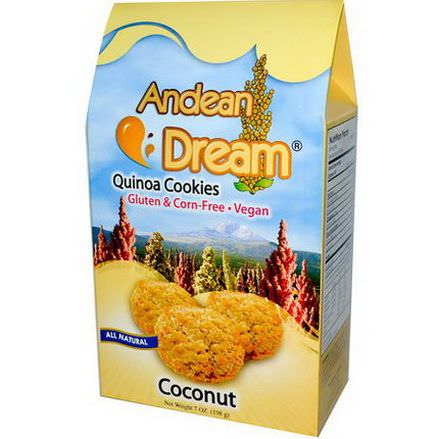 Andean Dream, Quinoa Cookies, Coconut 198g
