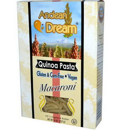 Andean Dream, Quinoa Pasta, Macaroni 227g
