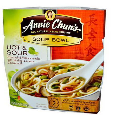 Annie Chun's, Soup Bowl, Hot&Sour, Medium 163g