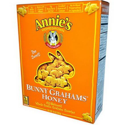 Annie's Homegrown, Bunny Grahams, Honey 283g