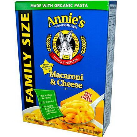 Annie's Homegrown, Macaroni&Cheese, Family Size 298g