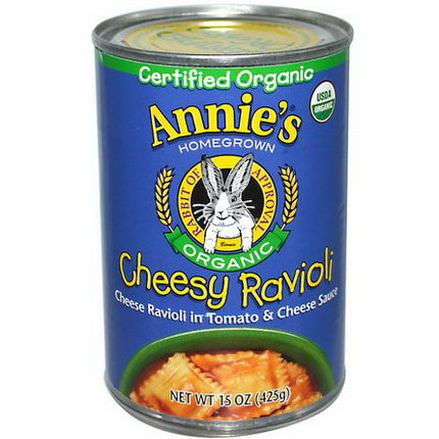 Annie's Homegrown, Organic Cheesy Ravioli 425g