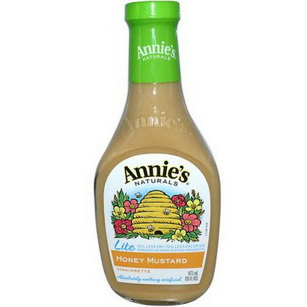 Annie's Naturals, Lite, Honey Mustard Vinaigrette 473ml