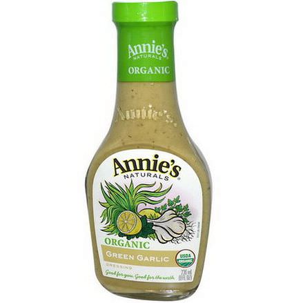 Annie's Naturals, Organic, Green Garlic Dressing 236ml