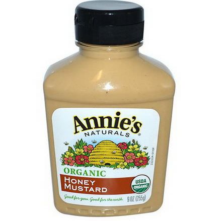 Annie's Naturals, Organic, Honey Mustard 255g