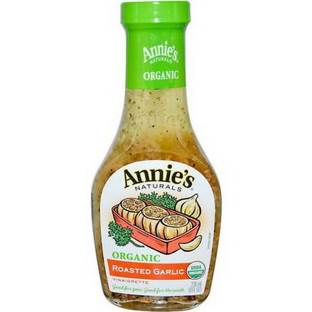 Annie's Naturals, Organic, Roasted Garlic Vinaigrette 236ml