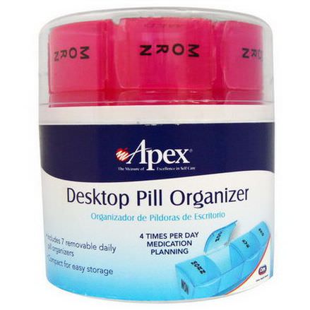 Apex, Desktop Pill Organizer, 1 Desktop Pill Organizer
