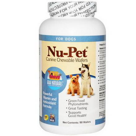 Ark Naturals, Nu-Pet, Canine Chewable Wafers, For Dogs, 90 Wafers