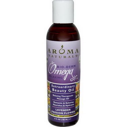 Aroma Naturals, OmegaX, Extraordinary Beauty Oil, Lavender Passion Flower 180ml