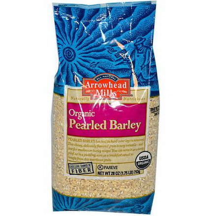 Arrowhead Mills, Organic Pearled Barley 793g