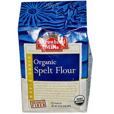 Arrowhead Mills, Organic Spelt Flour 907g