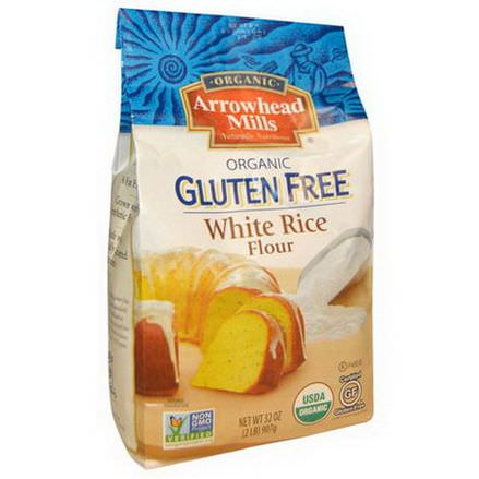 Arrowhead Mills, Organic White Rice Flour 907g