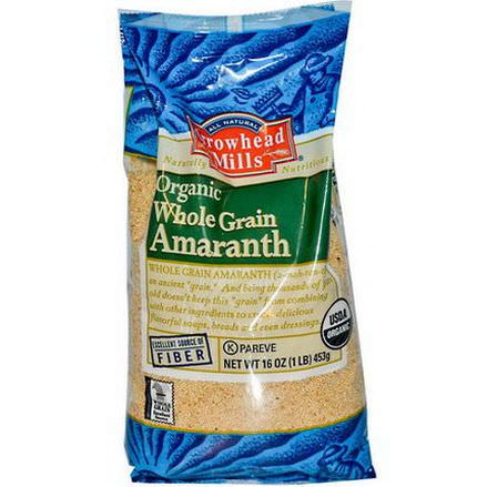 Arrowhead Mills, Organic, Whole Grain Amaranth 453g