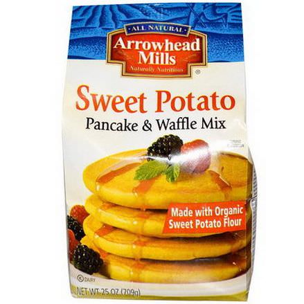 Arrowhead Mills, Pancake&Waffle Mix, Sweet Potato 709g