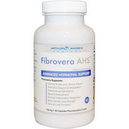 Arthur Andrew Medical, FibroVera AHS, Advanced Hormonal Support, 730mg, 90 Capsules