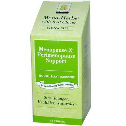 At Last Naturals, Meno-Herbs with Red Clover, 90 Tablets