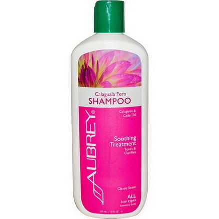 Aubrey Organics, Calaguala Fern Shampoo, Soothing Treatment, All Hair Types 325ml