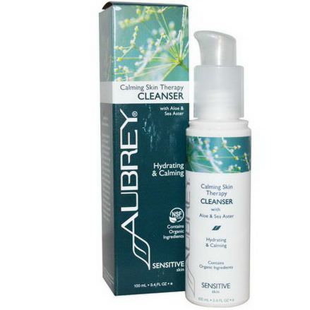 Aubrey Organics, Calming Skin Therapy, Cleanser, Sensitive Skin 100ml