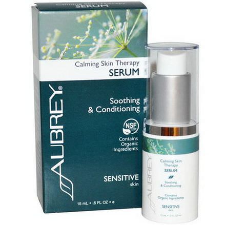Aubrey Organics, Calming Skin Therapy Serum 15ml