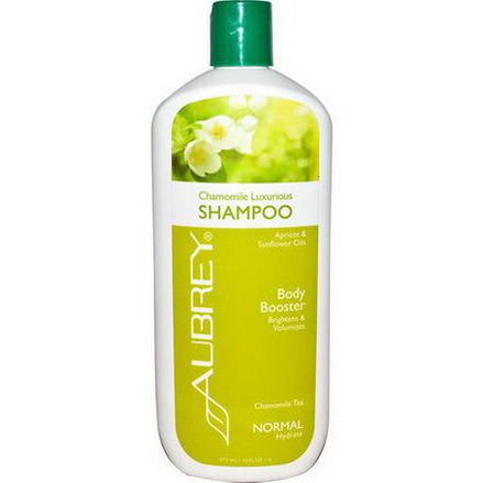 Aubrey Organics, Chamomile Luxurious Shampoo, Chamomile Tea, Normal 473ml