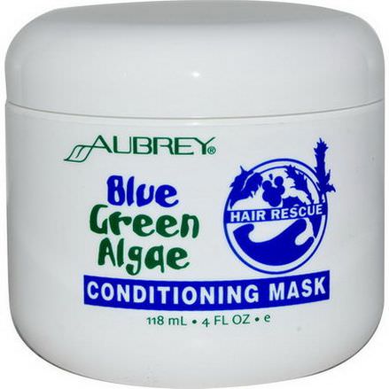 Aubrey Organics, Hair Rescue, Conditioning Mask, Blue Green Algae 118ml
