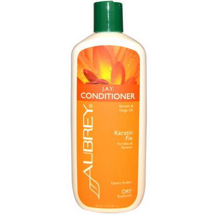 Aubrey Organics, J.A.Y. Conditioner, Dry Replenish, Desert Amber 325ml