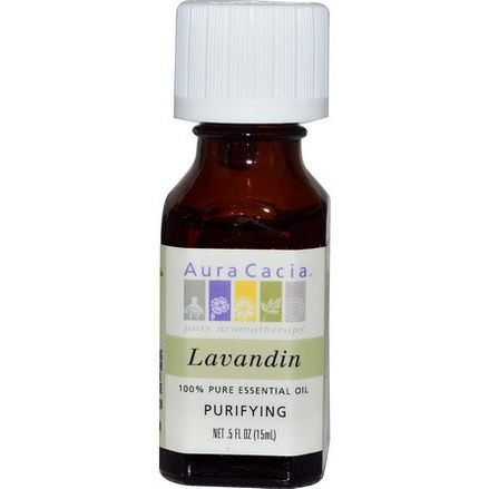Aura Cacia, 100% Pure Essential Oil, Lavandin 15ml