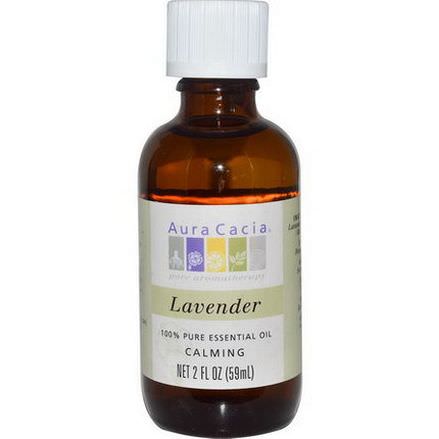 Aura Cacia, 100% Pure Essential Oil, Lavender 59ml