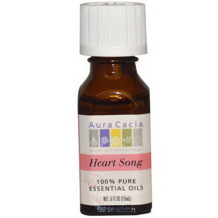 Aura Cacia, 100% Pure Essential Oils, Heart Song 15ml