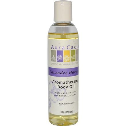 Aura Cacia, Aromatherapy Body Oil, Relaxing Lavender 237ml