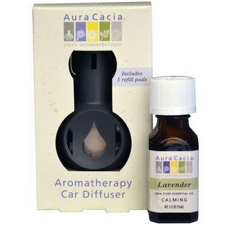 Aura Cacia, Aromatherapy Car Diffuser, Lavender