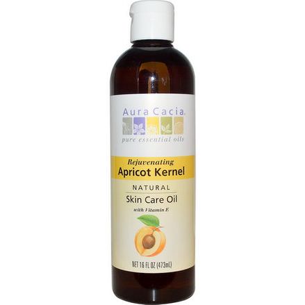 Aura Cacia, Natural Skin Care Oil, Apricot Kernel 473ml