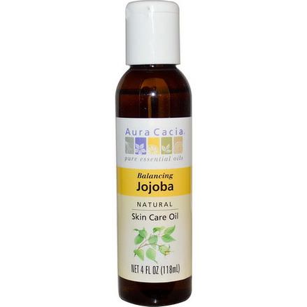 Aura Cacia, Natural Skin Care Oil, Jojoba, Balancing 118ml