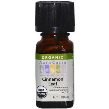 Aura Cacia, Organic, Cinnamon Leaf 7.4ml