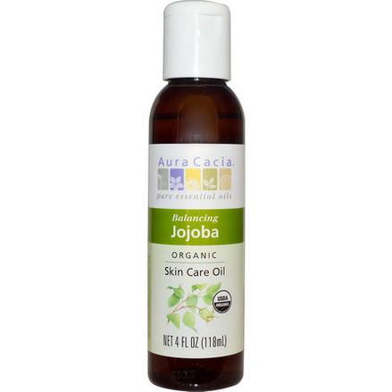 Aura Cacia, Organic, Skin Care Oil, Balancing Jojoba 118ml
