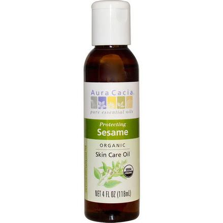 Aura Cacia, Organic Skin Care Oil, Sesame 118ml
