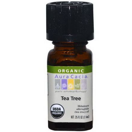 Aura Cacia, Organic, Tea Tree 7.4ml