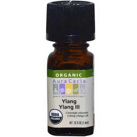 Aura Cacia, Organic, Ylang Ylang III 7.4ml