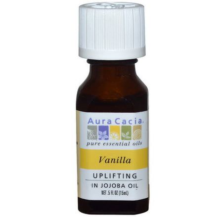 Aura Cacia, Pure Essential Oils, Vanilla 15ml