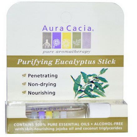 Aura Cacia, Purifying Eucalyptus Stick, Alcohol-Free 8.6ml