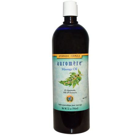 Auromere, Ayurvedic Formula, Massage Oil 946ml