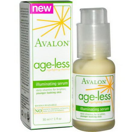 Avalon Organics, Age-Less, Illuminating Serum 30ml