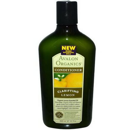 Avalon Organics, Conditioner, Clarifying Lemon 325ml