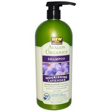 Avalon Organics, Shampoo, Nourishing Lavender 946ml