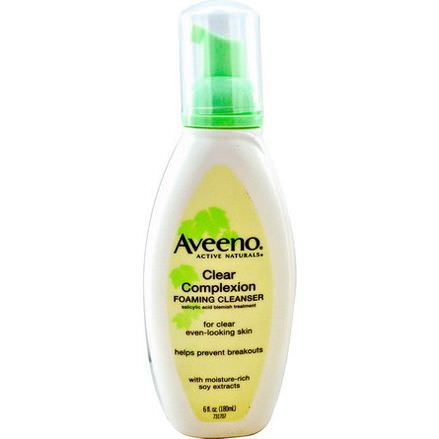 Aveeno, Active Naturals, Clear Complexion Foaming Cleanser 180ml